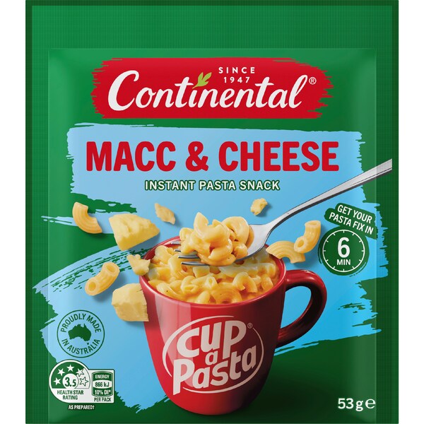 Continental Cup A Pasta Macc & Cheese 53g
