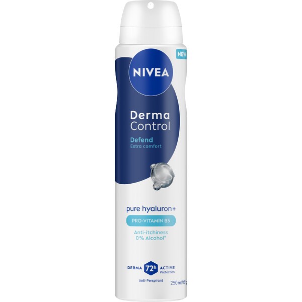 Nivea Derma Control Defend Spray 72h Protection 250mL