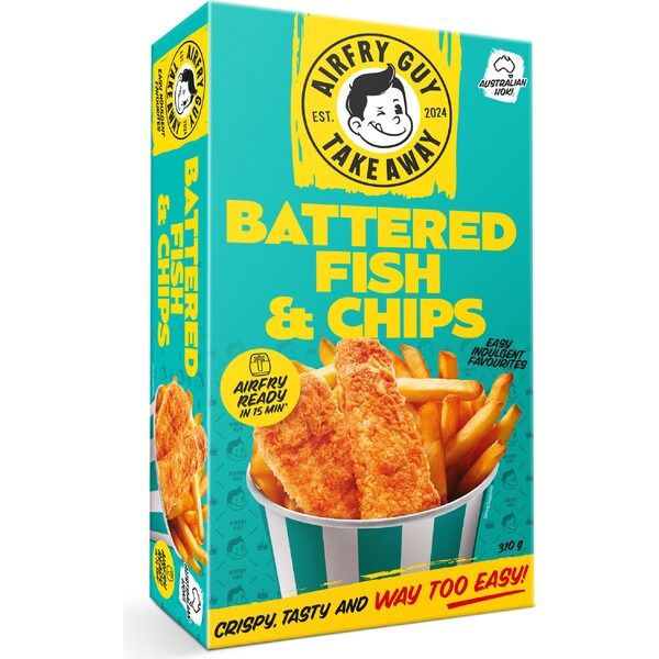 Airfry Guy Battered Fish & Chips 310g