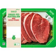 Macro Grass Fed Australian Beef Sizzle Steaks
