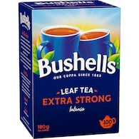 Bushells Extra Strong Leaf Tea