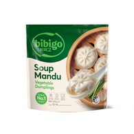 Bibigo Soup Mandu Vegetable Dumplings