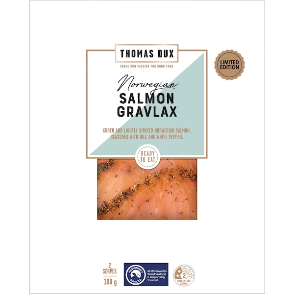 Thomas Dux Salmon Gravlax 100g