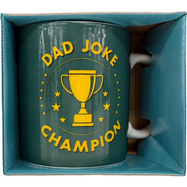 Father's Day Novelty Mug Dad Joke Champion each