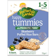Rafferty's Garden Happy Tummies Blueberry Puffed Rice Bars