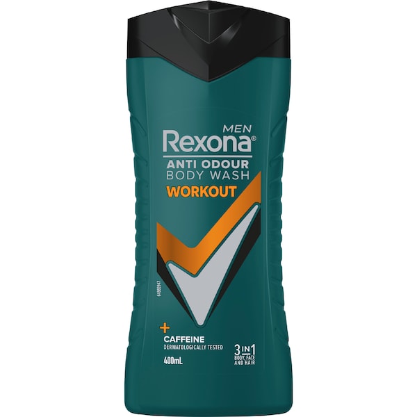 Rexona Men Anti Odour Body Wash Workout 400mL