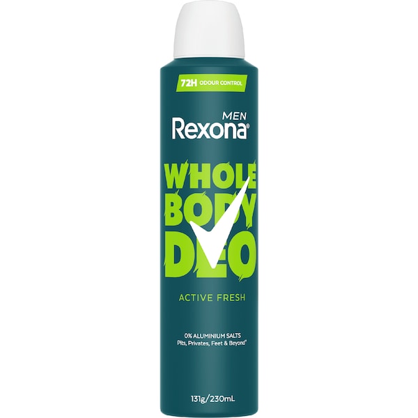 Rexona Men Whole Body Deo Active Fresh 230mL