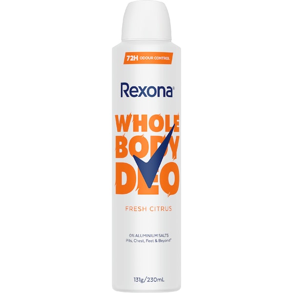 Rexona Women Whole Body Deo Fresh Citrus 230mL