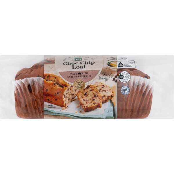Woolworths Choc Chip Loaf 550g