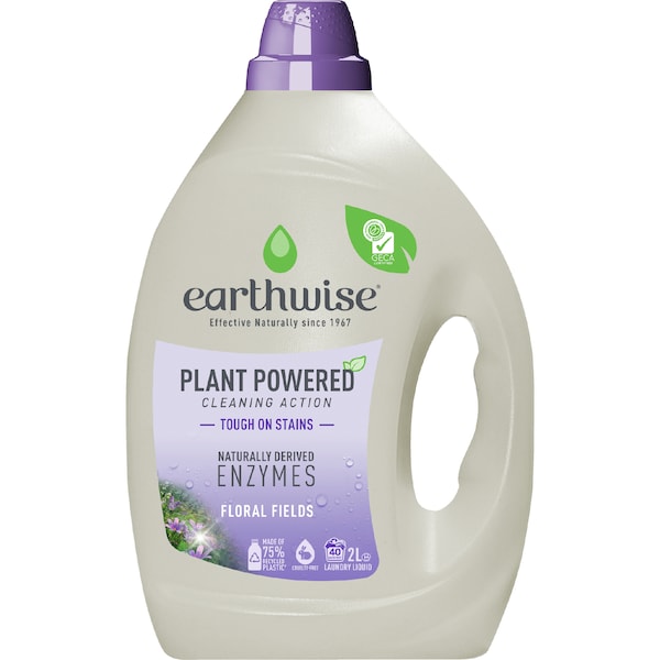 Earthwise Laundry Liquid Floral Fields 2L