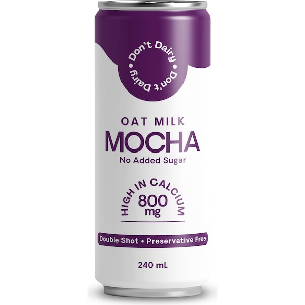 Don't Dairy Oat Milk Mocha Double Shot No Added Sugar 240mL