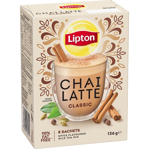 Lipton Chai Latte Classic Sachets 8 pack