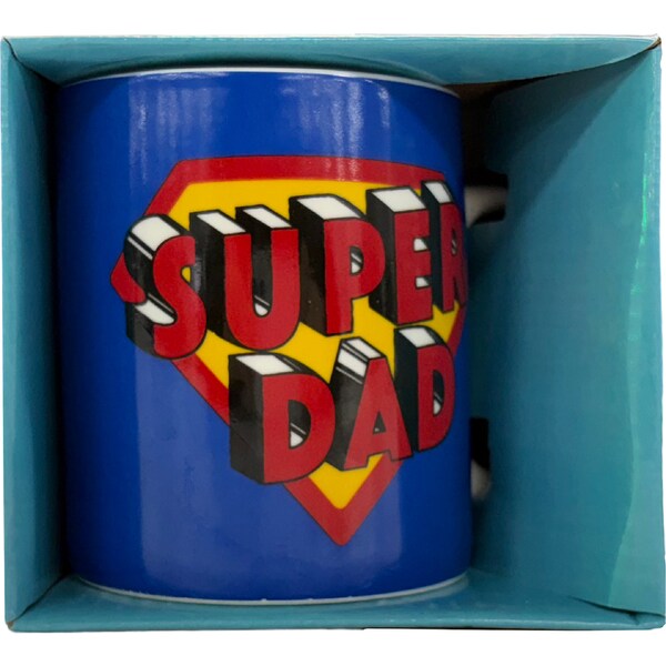 Father's Day Novelty Mug Super Dad each