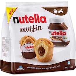 Nutella Muffins 4 pack – Woolworths