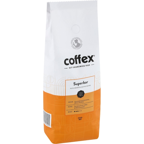 Coffex Superbar Coffee Beans 500g
