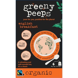 Greeny Peeps English Breakfast Tea Bags 20 pack – Woolworths