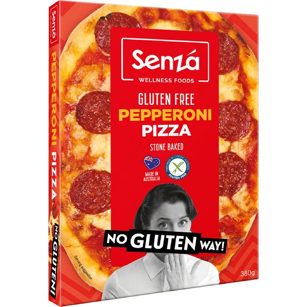 Senza Gluten Free Pepperoni Pizza 380g