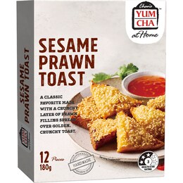 Chan's Yum Cha Chan's Yum Cha Sesame Prawn Toast 180g