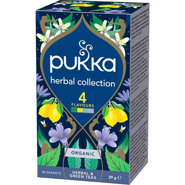 Pukka Herbal Collection Organic Tea Satchets 20 pack