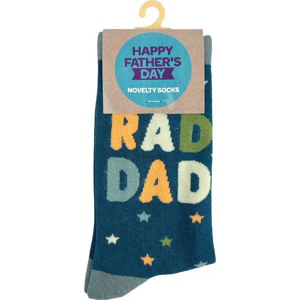 Father's Day Novelty Socks Rad Dad each