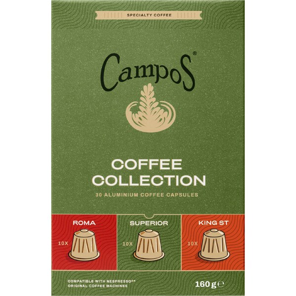 Campos Coffee Collection 30 pack