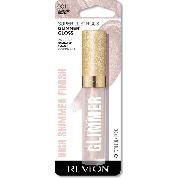 Revlon Glimmer Lip Gloss Diamond Drama 3.8mL