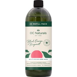 OC Naturals Hand Wash Refill Blood Orange & Bergamot 1L – Woolworths