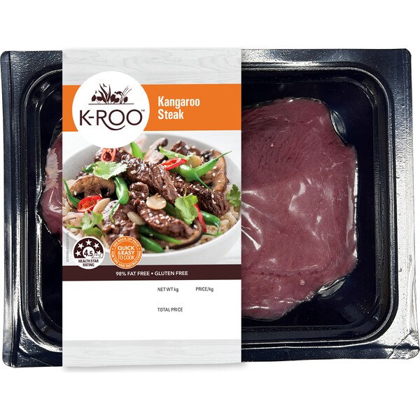 K-Roo Kangaroo Steak 400g