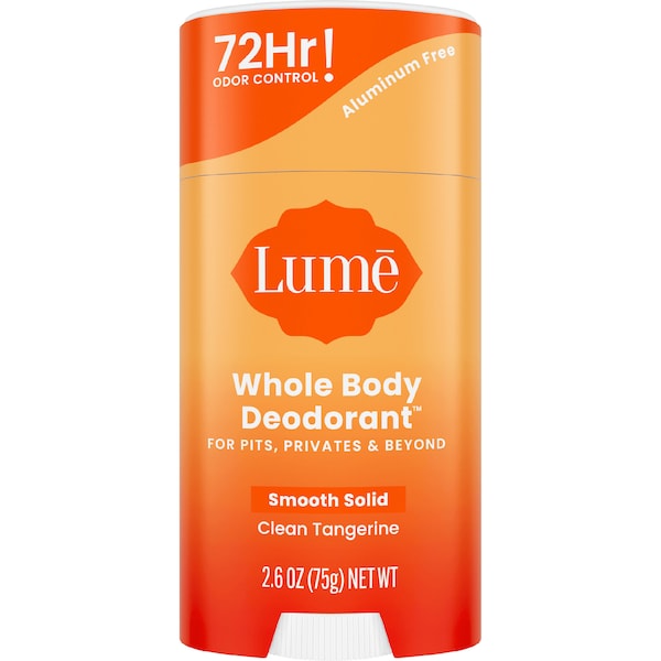 Lume Whole Body Deodorant Stick Clean Tangerine 75g