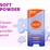 Lume Whole Body Deodorant Stick Soft Powder 75g