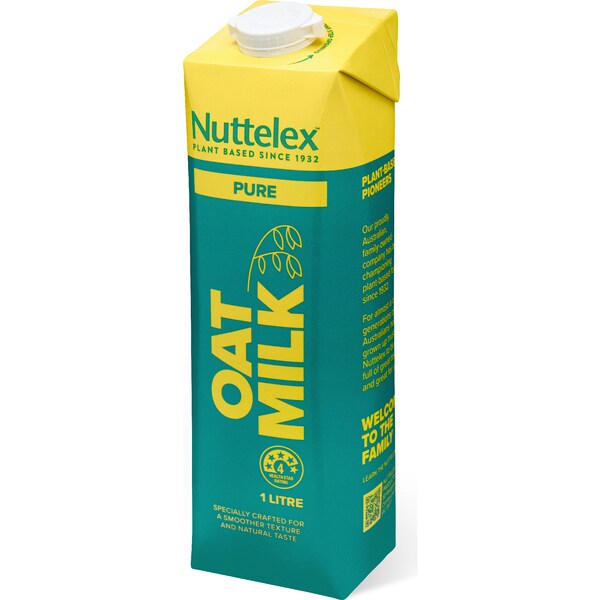 Nuttelex Oat Pure Long Life Milk UHT 1L