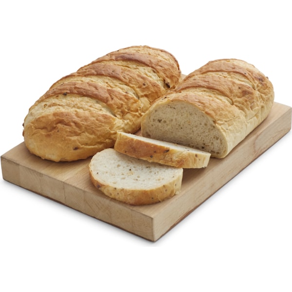 Woolworths Garlic & Cracked Pepper Pane Di Casa Loaf each