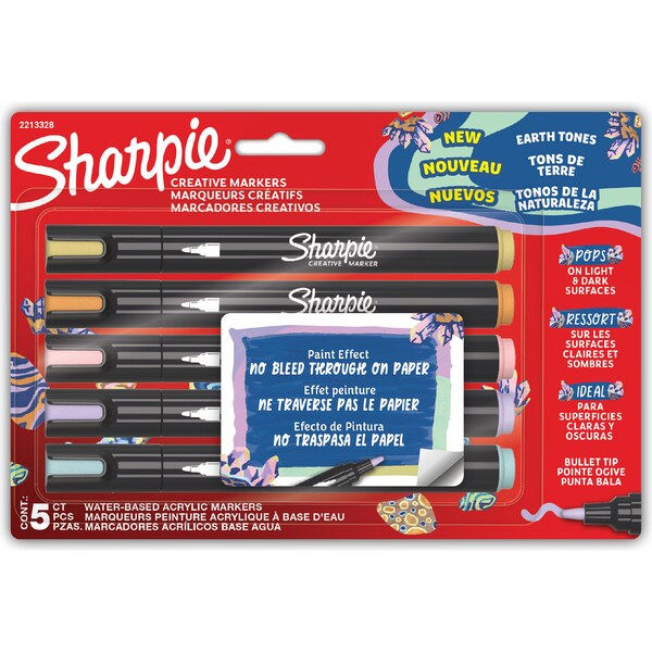 Sharpie Creative Acrylic Markers 5 pack