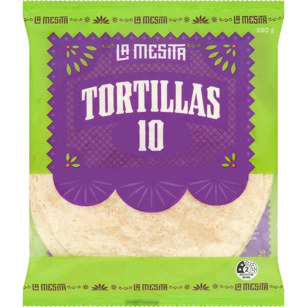La Mesita Tortillas 10 pack