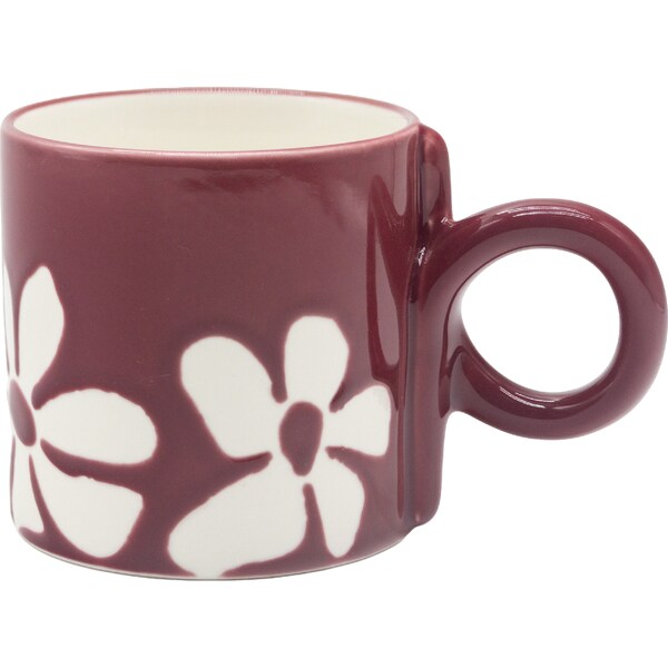 Inspire Flora Wax Ceramic Mug Assorted each