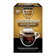 Robert Timms Coffee Bags Gold Colombia Style