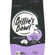 Billie's Bowl Adult Dry Dog Food With Aussie Beef