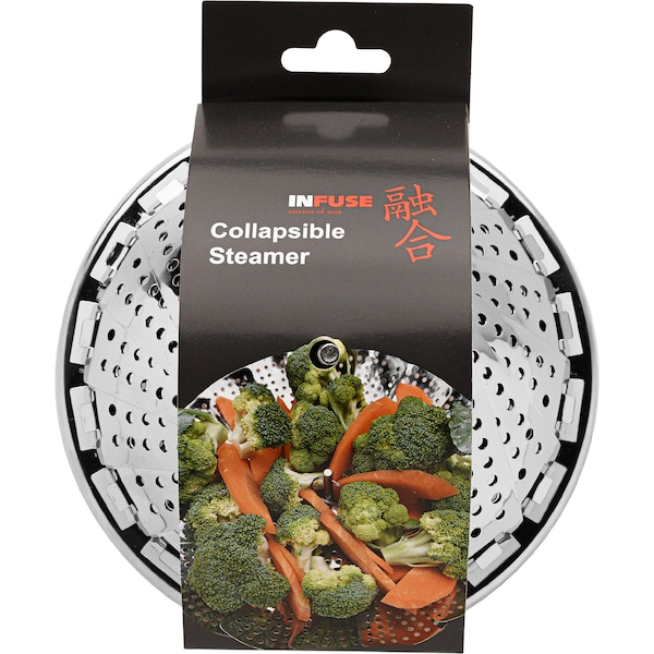 Infuse Stainless Steel Collapsible Steamer each