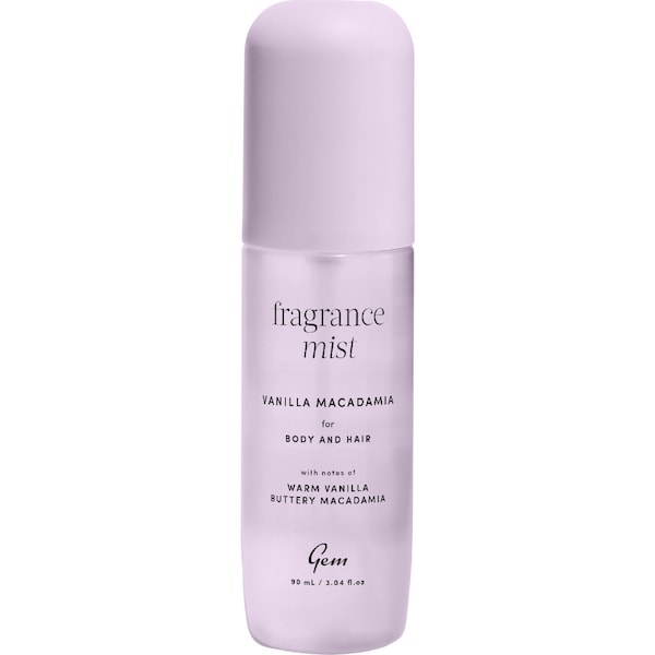 Gem Fragrance Body Mist Vanilla Macadamia 90mL