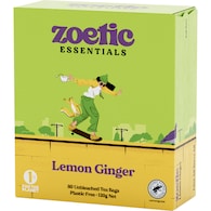 Zoetic Tea Bags Lemon Ginger