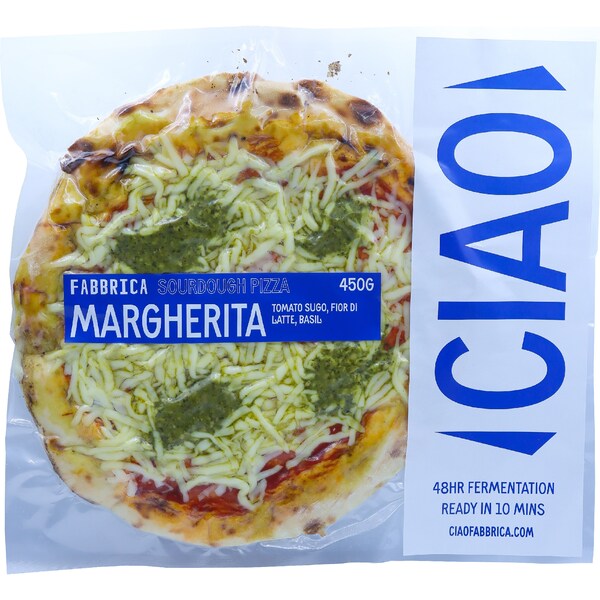 Fabbrica Sourdough Pizza Margherita 450g