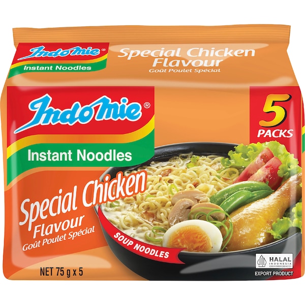 Indomie Instant Noodles Special Chicken 75g x 5 pack