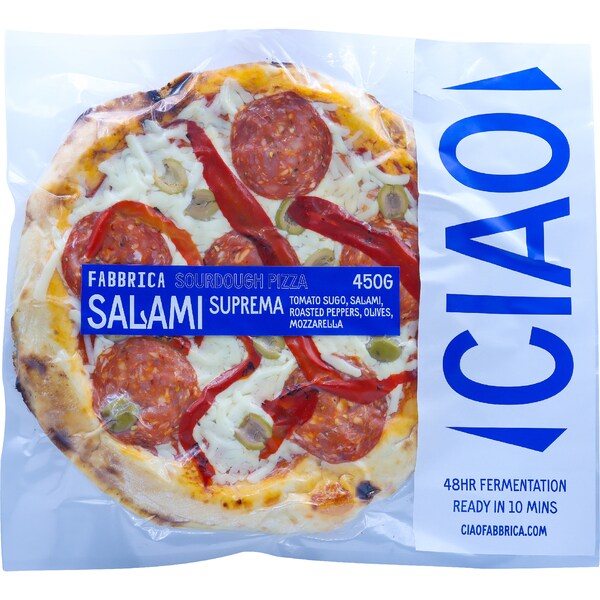 Fabbrica Sourdough Pizza Salami Suprema 450g