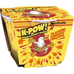 Suimin K Pow Flaming Cheesy Chicken Noodle Bowl 105g – Woolworths