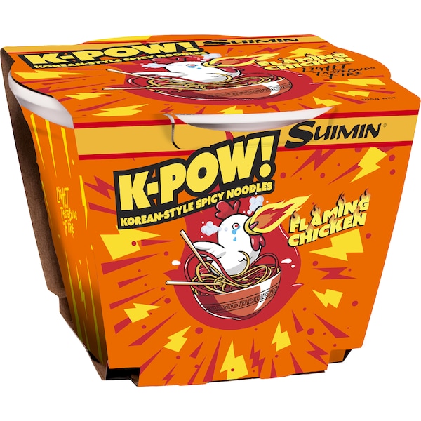 Suimin K Pow Flaming Chicken Noodle Bowl 105g