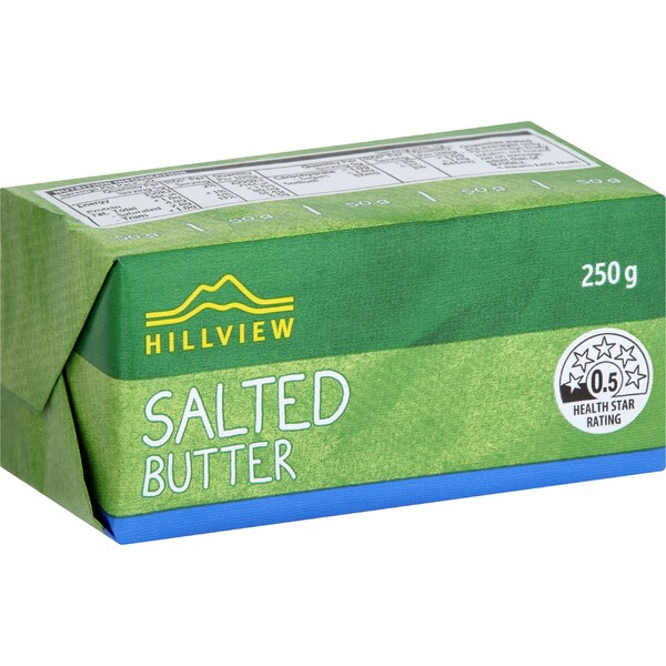 Hillview Salted Butter 250g