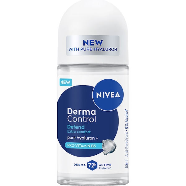 Nivea Women Derma Control Roll On 72HR Antiperspirant Deodorant 50mL