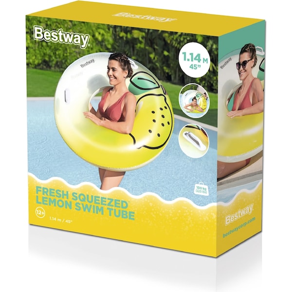 Bestway Swim Tube Fresh Squeezed Lemon each