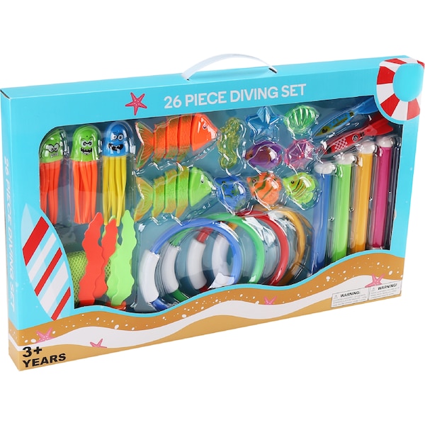 Kids Diving Toy Set 26 pack