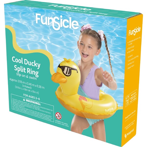 Funsicle Cool Ducky Split Ring each